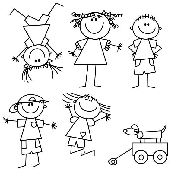SVG Kids drawing