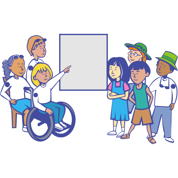 SVG Kids in classroom