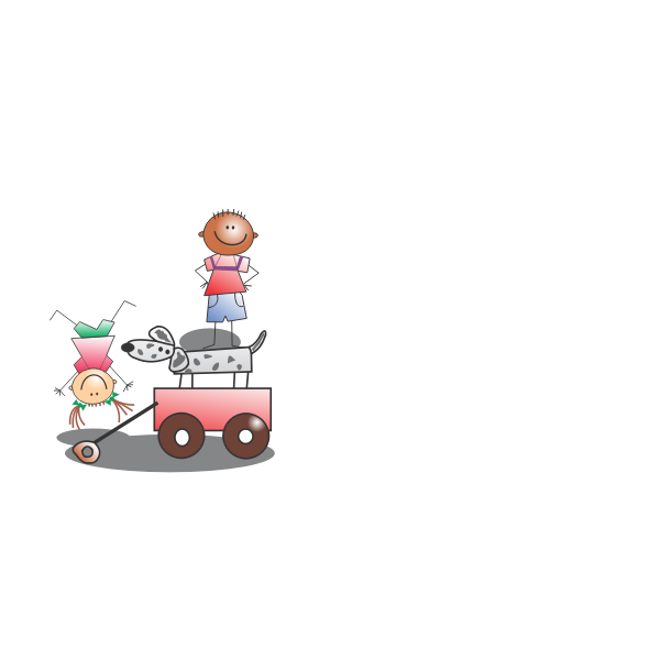 SVG Kids playing