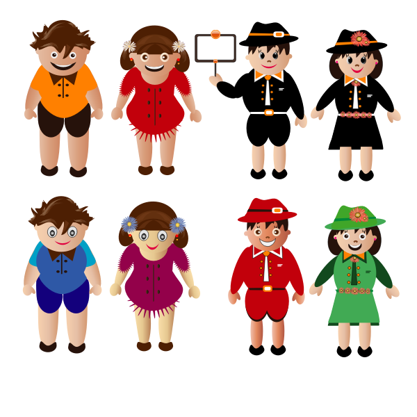 SVG Kids set