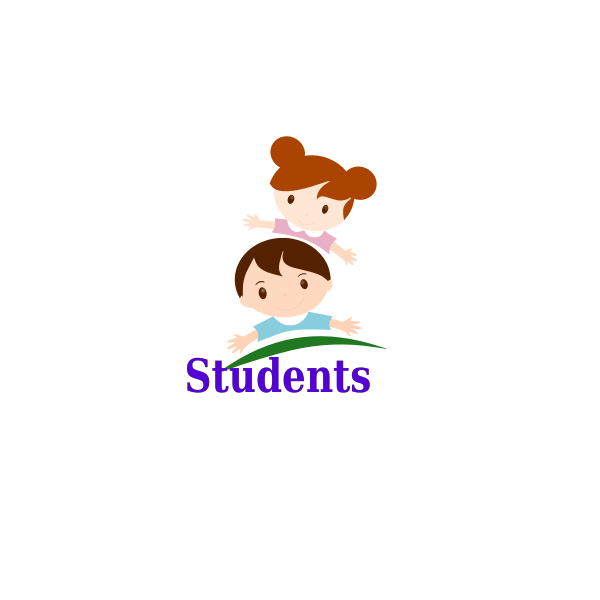 SVG Kids with 039039students039039 lettering