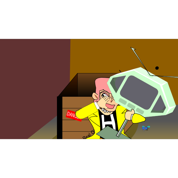 SVG Killing a fly