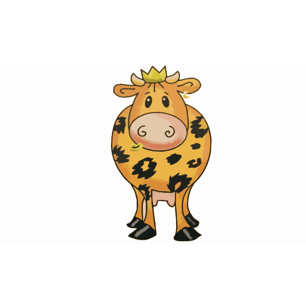 SVG King Cow-1573910714