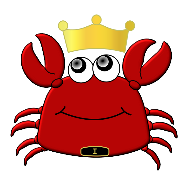 SVG King Crab