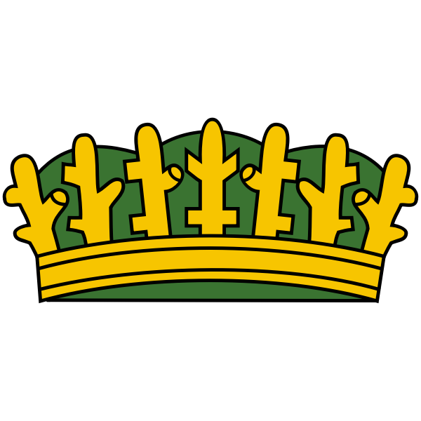 SVG King crown