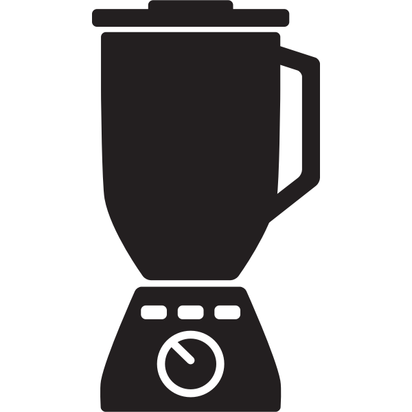 SVG Kitchen blender icon
