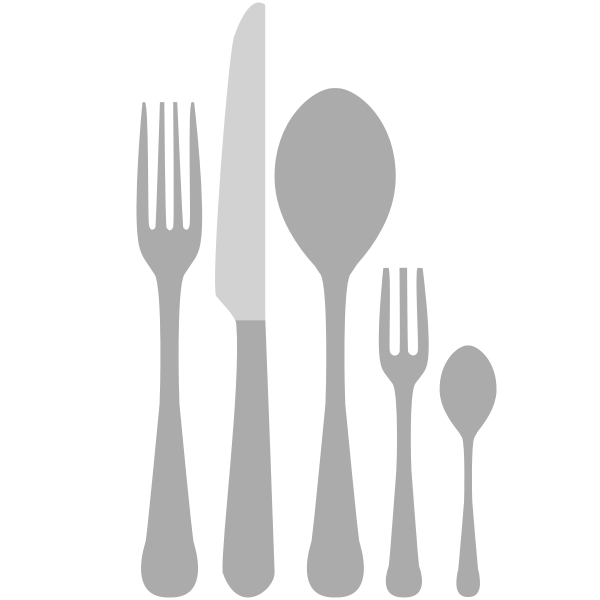 SVG Kitchen cutlery