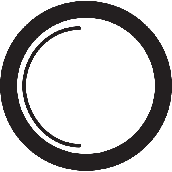 SVG Kitchen plate black and white vector drawing