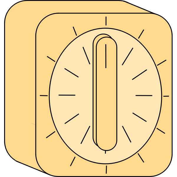 SVG Kitchen timer
