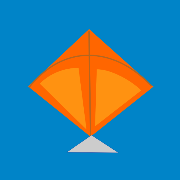 SVG kite icon