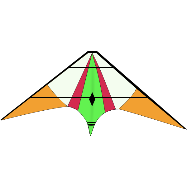 SVG Kite vector image