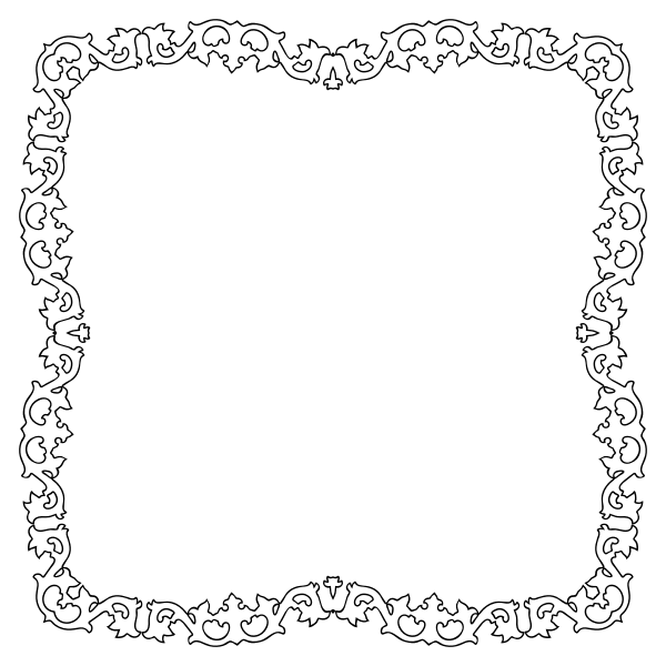 SVG Kitschy frame