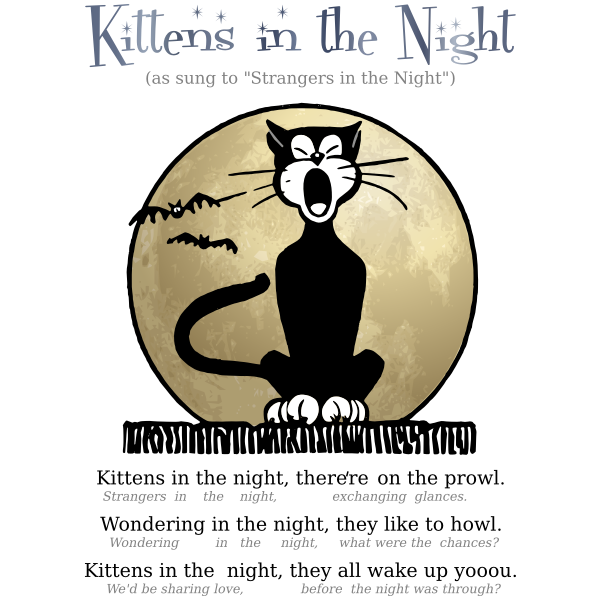 SVG Kittens in the Knight