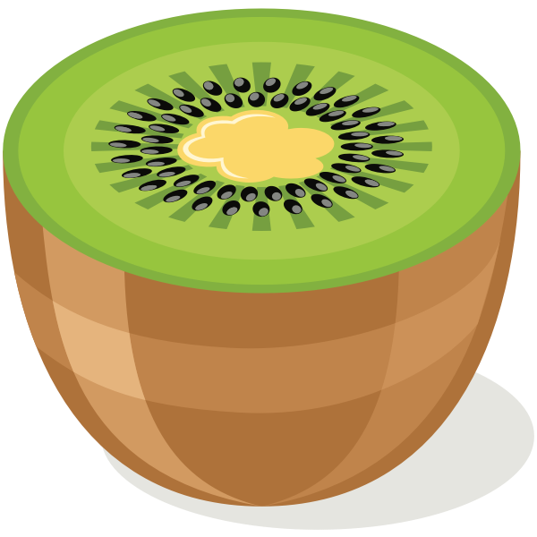 SVG Kiwi slice