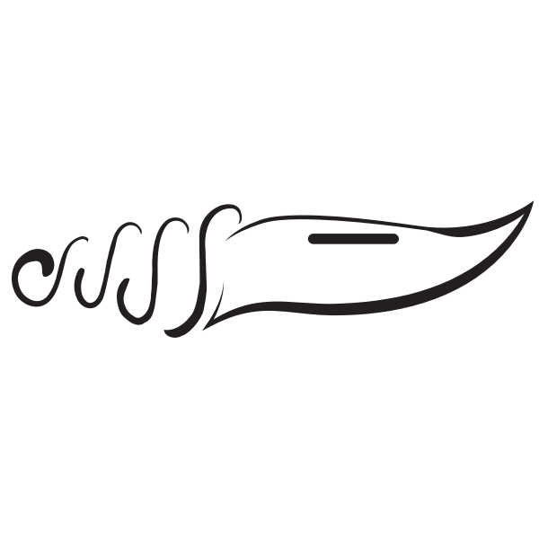 SVG Knife vector image