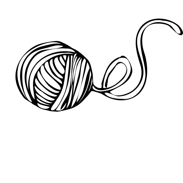 SVG Knitting yarn