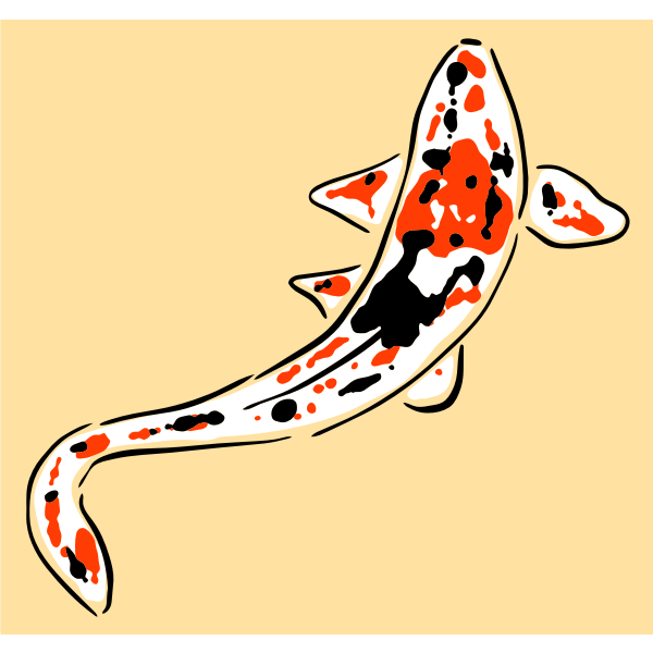 SVG Koi fish