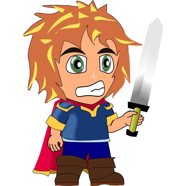 SVG Konrad Chibi Vector