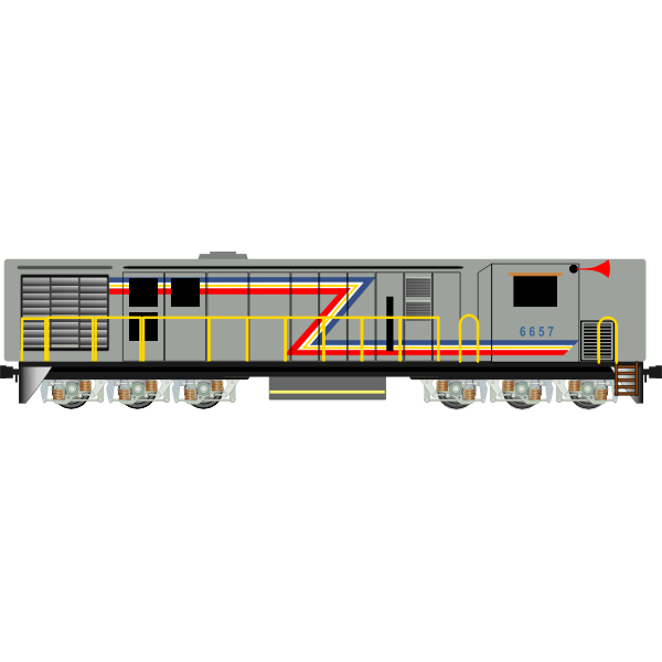 SVG KTM Locomotive