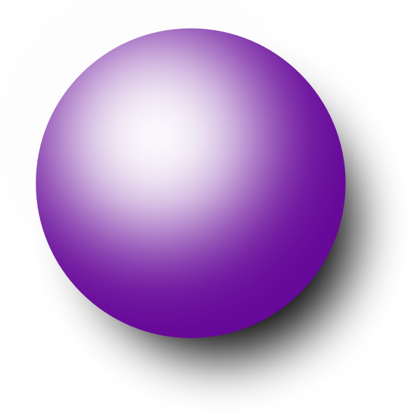 SVG Kugel lila