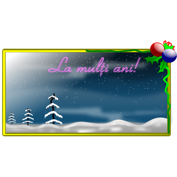 SVG La multi ani
