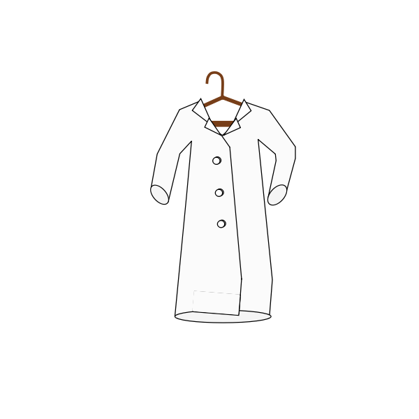 SVG Lab coat