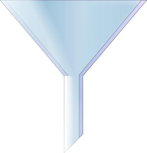 SVG Laboratory conical funnel
