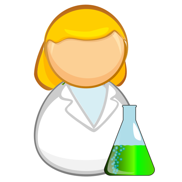 SVG Laboratory worker