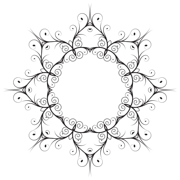 SVG Lace frame