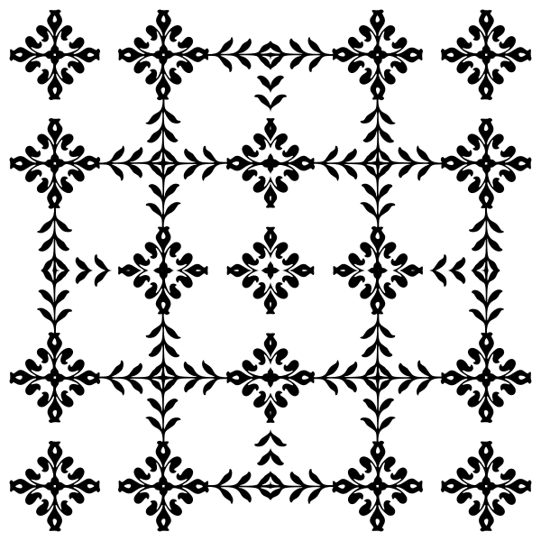 SVG Lace silhouette