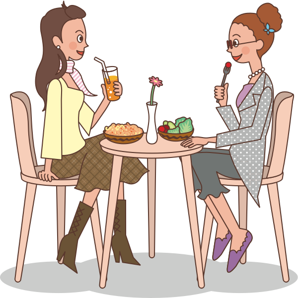 SVG Ladies at brunch