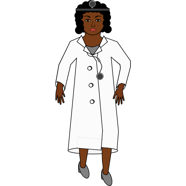 SVG Lady doctor