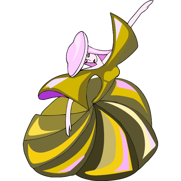 SVG Lady loving dance
