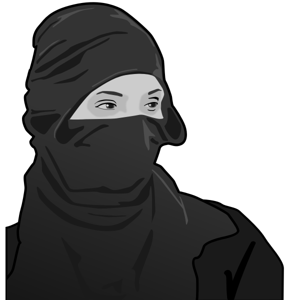 SVG Lady ninja