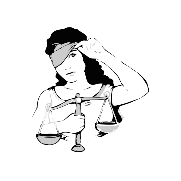 SVG Lady peeking