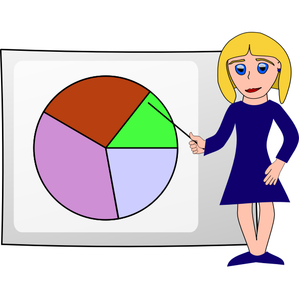SVG Lady presenter