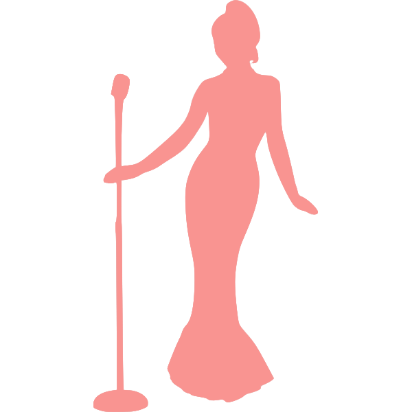 SVG Lady singing