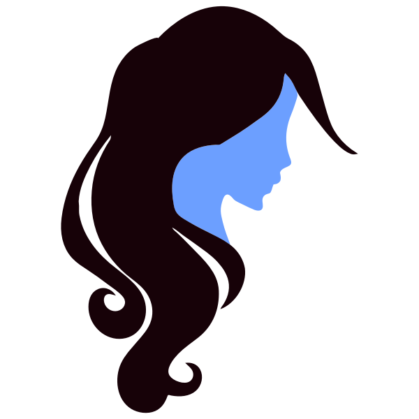 SVG Lady039s head