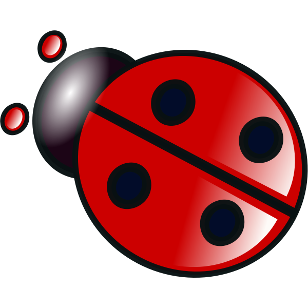 SVG Ladybug cute icon