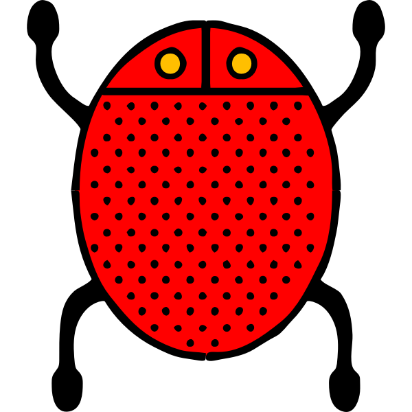 SVG Ladybug sketch