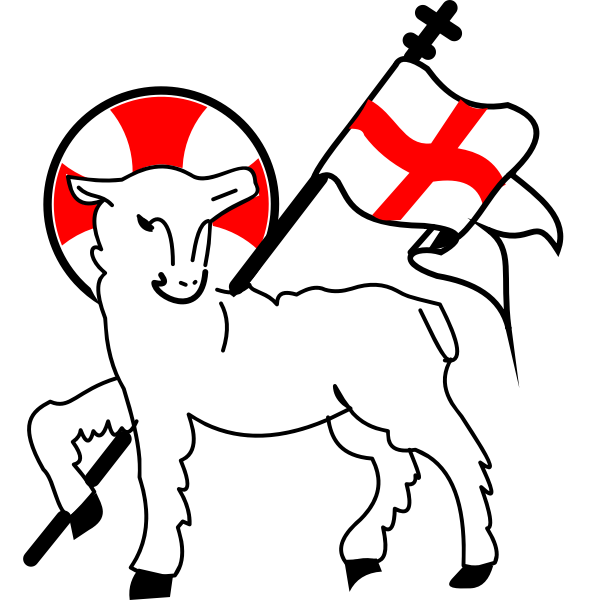 SVG Lamb with cross