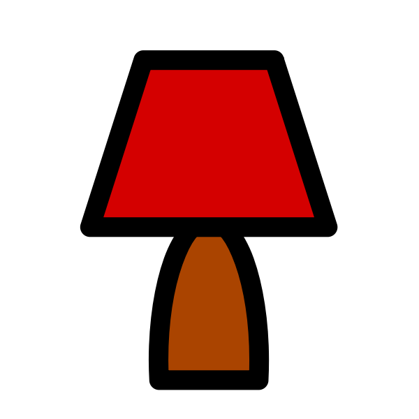 SVG Lamp icon