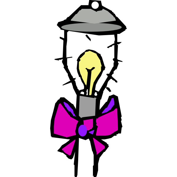 SVG Lamp post