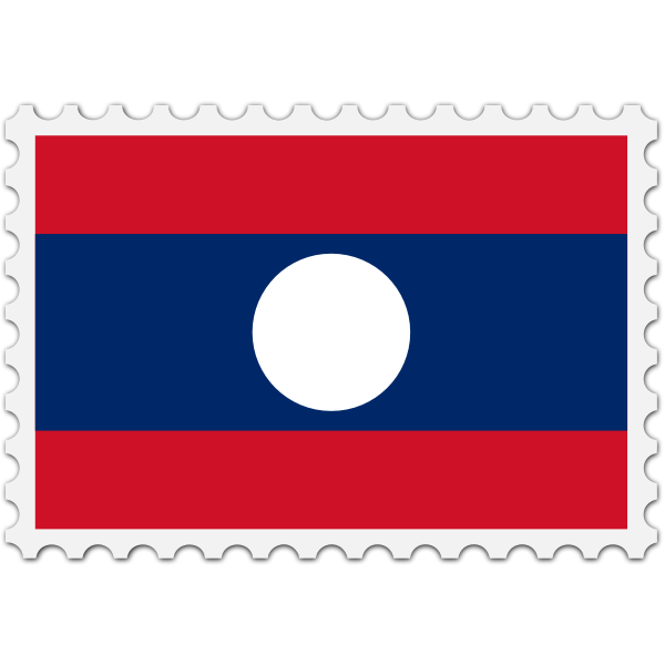 SVG Laos flag