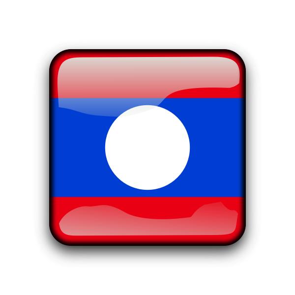SVG Laos flag vector