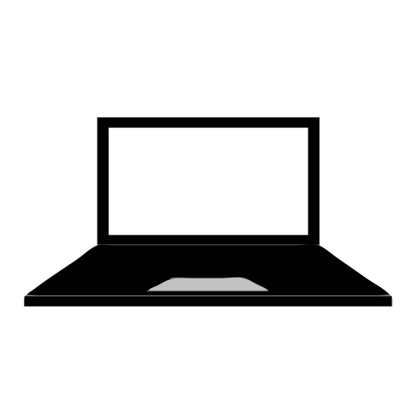 SVG Laptop device icon