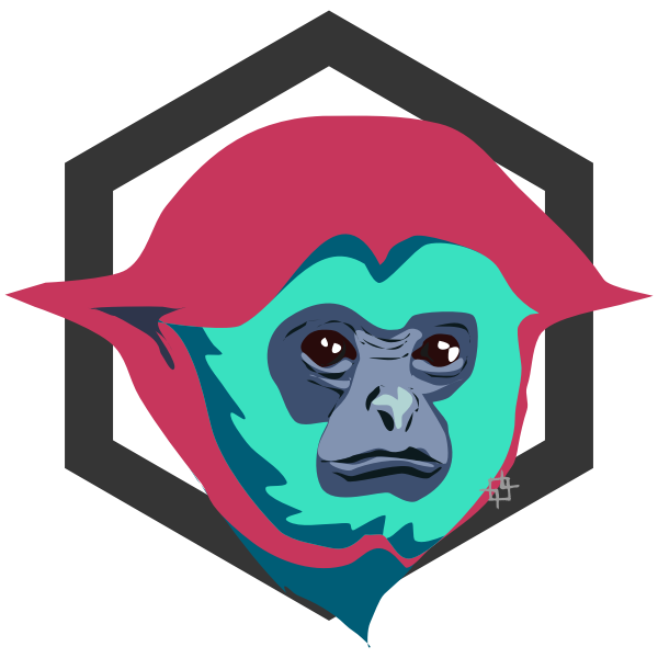 SVG Lar gibbon