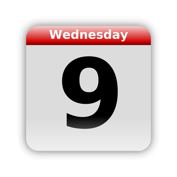 SVG Large calendar icon vector image