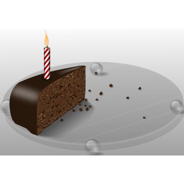 SVG Last cake vector image