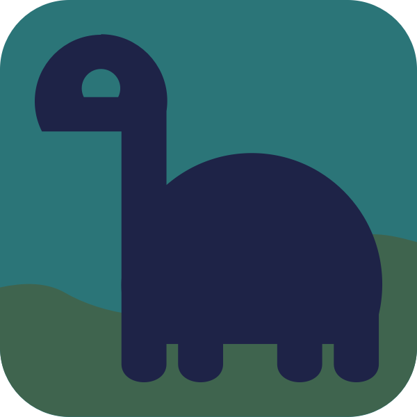 SVG Last Dino avatar vector image